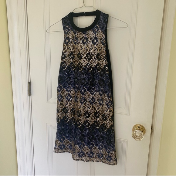 Francesca’s | Sequin Sleeveless Dress - Picture 1 of 7